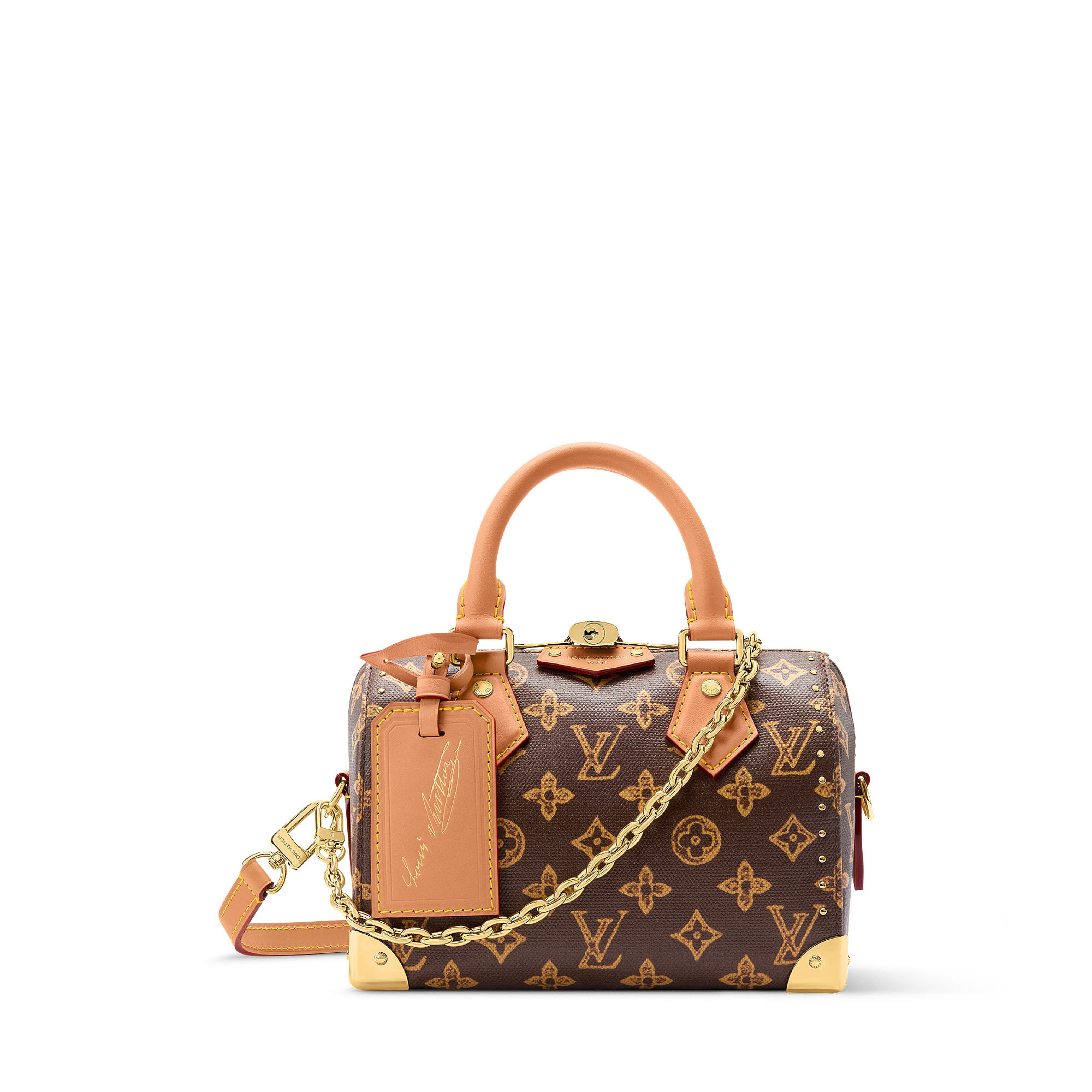 LOUIS VUITTON 路易威登 丝巾 M75120 中古美品 SPEEDY TRUNK 20 手袋- LV其他Monogram 帆布| 路易威登LOUIS VUITTON
